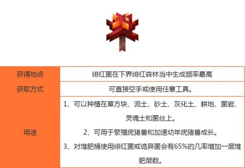 我的世界菌丝有什么用