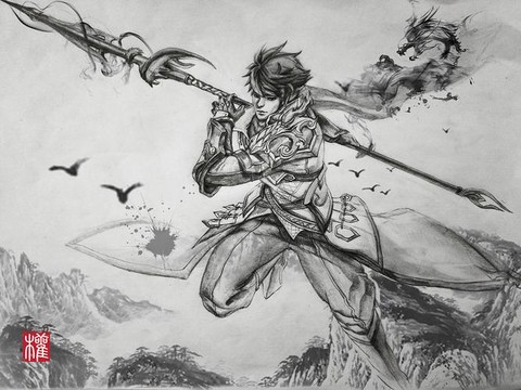王者荣耀赵云怎么画[图2]