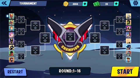 火柴人全明星大乱斗图2