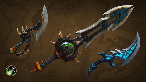 魔兽世界战士什么武器