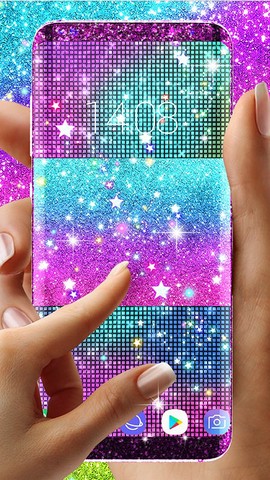 七彩闪光动态壁纸图1