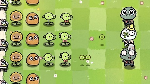 植物怒战僵尸娘化版图2