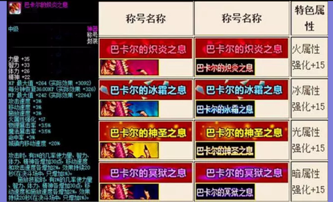 dnf什么称号加暴走
