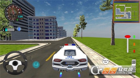 豪华警车模拟器图1