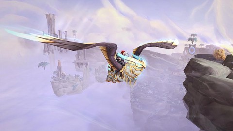 魔兽7.2怎么开飞行