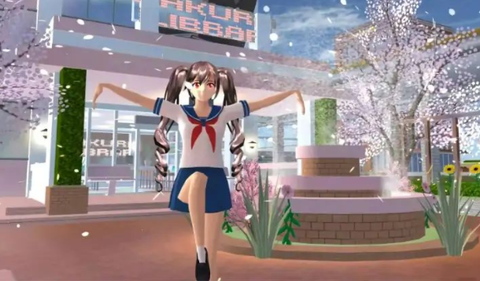 樱花校园时尚少女[图2]