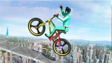 职业特技自行车图1