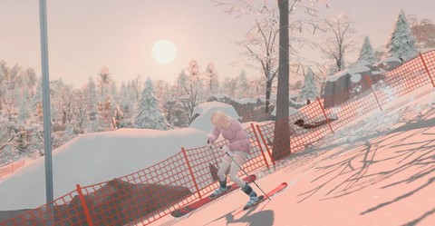 模拟人生4怎么滑雪