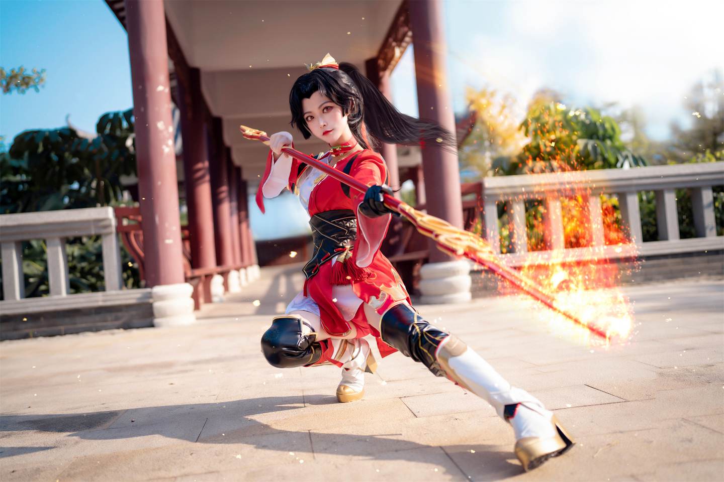 《王者荣耀》云缨 燎原之心cosplay图集