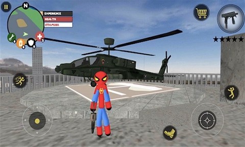 蜘蛛人大战钢铁英雄3D图1