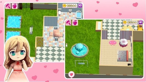 托卡娃娃屋公寓3D图1