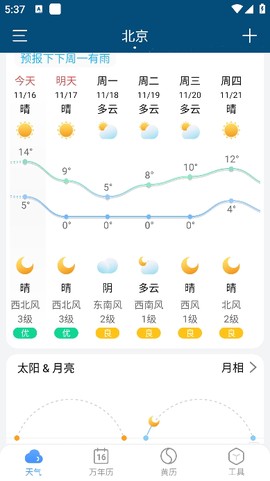 小云天气图2