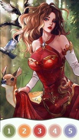 秘密填色世界图2