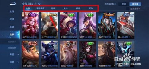 王者荣耀如何查看自己的皮肤[图1]