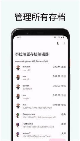 泰拉瑞亚存档管理器图1