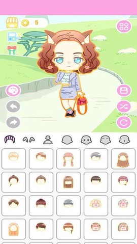 动漫女生换装图3