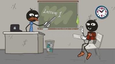 火柴人学校逃生2图1