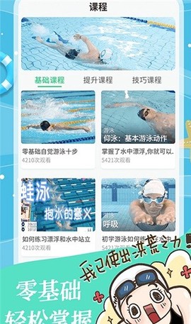 飞鱼游泳教学图1