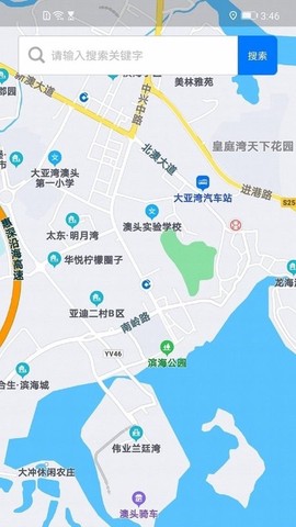卫星导航地图图2