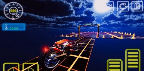 霓虹摩托车特技赛车[图4]