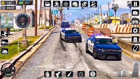 模拟真实警车图2