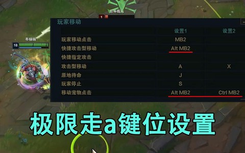 英雄联盟如何快速走a[图1]