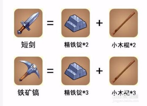 迷你世界怎么做铁镐[图1]
