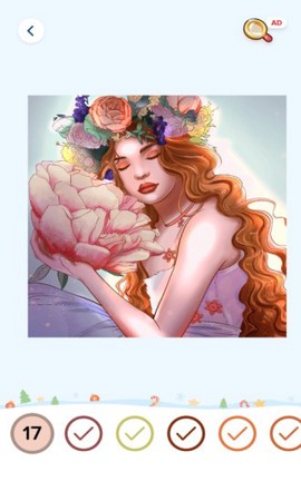 梦幻童话填色图1