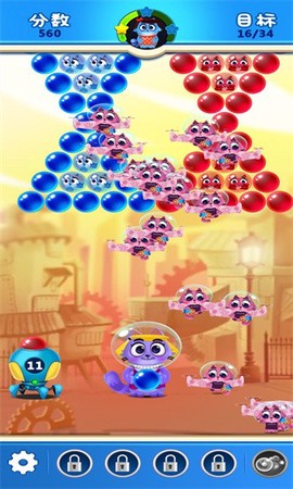 太空猫泡泡龙图2