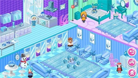 设计冰雪公主娃娃屋[图1]