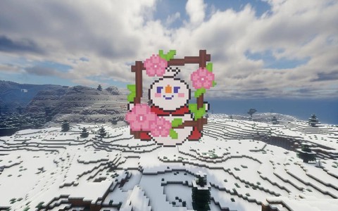 我的世界雪人王怎么做[图1]