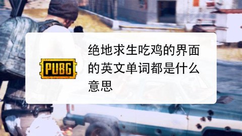 绝地求生怎么都是英文[图2]