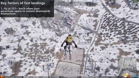 绝地求生怎么准确跳伞[图1]