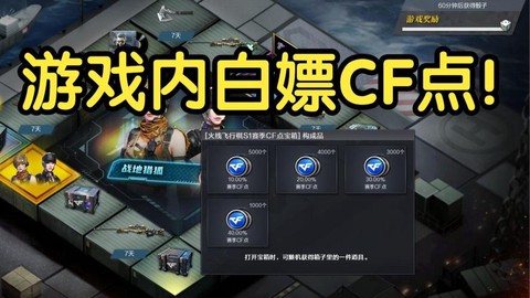 穿越火线体验服怎么获得cf点[图1]