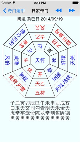 奇门遁甲排盘软件图1