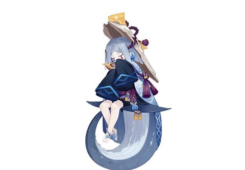 阴阳师化鲸手里捧着什么