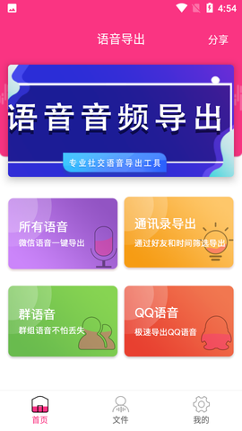 语音音频导出图2
