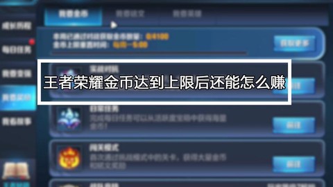 王者荣耀怎么看金币上限[图2]