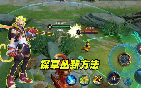 王者荣耀怎么探草丛[图2]