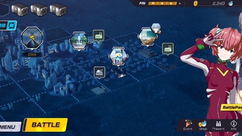 新世纪福音战士战斗领域周年版图2