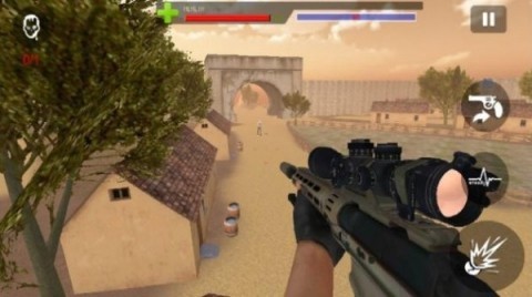 狙击手射僵尸图1