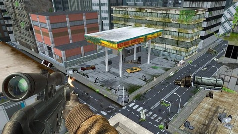 狙击手射僵尸图3