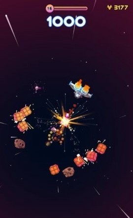 像素宇宙飞船图1