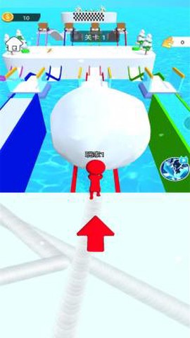 一起推雪球[图1]