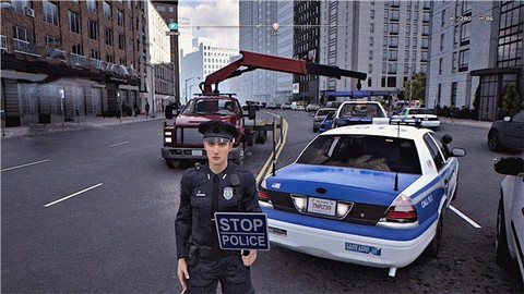 警车模拟3D图1