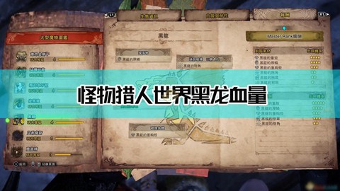 怪物猎人怎么看血量