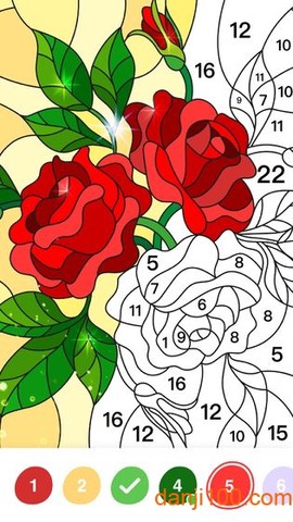 艺术数字填色书图1
