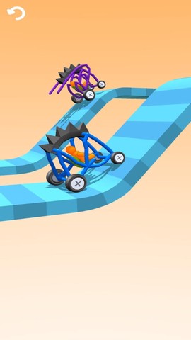 画个跑车向前冲图1