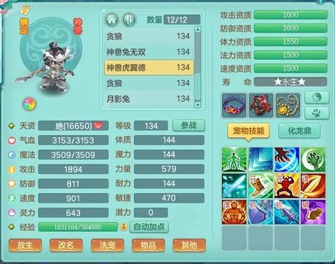 神武反制宠怎么加点
