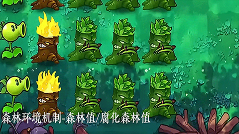 植物大战僵尸自然版图1